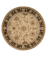 A great contrast to wood floors, this light-toned area rug dresses your home with warm beige color and delightful floral designs. Inspired by the opulent look and feel of Persian rugs, this gorgeous Nourison 2000 piece features a durable handcrafted construction that is sure to bring long-lasting allure to your home. A great contrast to wood floors, this light-toned area rug dresses your home with warm beige color and delightful floral designs. Inspired by the opulent look and feel of Persian rugs, this gorgeous Nourison 2000 piece features a durable handcrafted construction that is sure to bring long-lasting allure to your home.