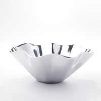 This all-purpose scalloped bowl is polished and refined. Great for both casual and formal dining. This all-purpose scalloped bowl is polished and refined. Great for both casual and formal dining.