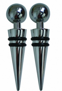 Global Decor Set of Bottle Stoppers, Set of 2 Global Decor Set of Bottle Stoppers, Set of 2