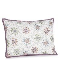 Fashioned to resemble flowers, this pillow in its colorful pastels will brighten any room. Fashioned to resemble flowers, this pillow in its colorful pastels will brighten any room.