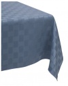 Reflections 52 by 52-Inch Square Tablecloth, Stone Blue