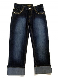 Southpole Low Rise Cropped Stretch Womens; Juniors Dark Sand Blue Uptown Premium Denim Capris, Size 7 Southpole Low Rise Cropped Stretch Womens; Juniors Dark Sand Blue Uptown Premium Denim Capris, Size 7