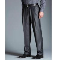Haggar Men's Big-Tall Cool 18 Gabardine Heather Pleat Front Pant Haggar Men's Big-Tall Cool 18 Gabardine Heather Pleat Front Pant