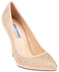 The name says it all. With a sparkly jeweled upper, Steve Madden's Super Hot pumps will leave you looking and feeling..well...hot! The name says it all. With a sparkly jeweled upper, Steve Madden's Super Hot pumps will leave you looking and feeling..well...hot!