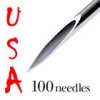 100 Mix Body Piercing Needle Sizes 12G 14G, 16G, 18G and 20G