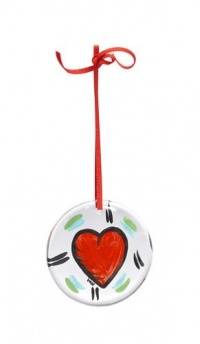 Kosta Boda Hearts Ornament Kosta Boda Hearts Ornament