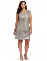 DKNYC Women's Sleeveless All Over Sequin Dress With Exposed Zipper DKNYC Women's Sleeveless All Over Sequin Dress With Exposed Zipper