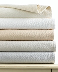 Fall asleep on cloud nine. Featuring incredibly soft cotton and luxurious texture, the Cloud Nine coverlet from Barbara Barry brings sophistication to your slumber. Fall asleep on cloud nine. Featuring incredibly soft cotton and luxurious texture, the Cloud Nine coverlet from Barbara Barry brings sophistication to your slumber.