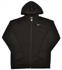 NIKE Girl's Full Zip Basic Hoody Hoodie-Black-Large NIKE Girl's Full Zip Basic Hoody Hoodie-Black-Large