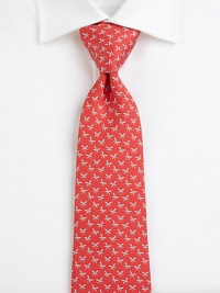 A dragonfly print gives this silk tie instant appeal.SilkDry cleanMade in Italy A dragonfly print gives this silk tie instant appeal.SilkDry cleanMade in Italy