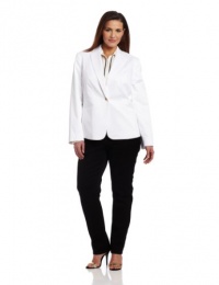Jones New York Women's Plus-Size Seamed Jacket Jones New York Women's Plus-Size Seamed Jacket