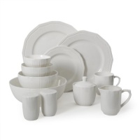 Gibson Pleasant Hill 43-Piece Fine China Dinnerware Set Gibson Pleasant Hill 43-Piece Fine China Dinnerware Set