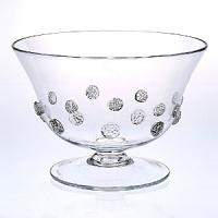 Juliska glassware is mouth-blown by artisans in the hills of Prague. The unique composition of Juliska glass allows it to be blown especially thin, making the glass an unexpected pleasure to drink from and to handle. Being handmade, no 2 pieces of Juliska are identical. Each will have its own individual character - small bubbles, slight color and size variations. Dishwasher-safe on warm gentle cycle with mild detergent. Larger or highly decorated pieces - wash by hand. Juliska glassware is mouth-blown by artisans in the hills of Prague. The unique composition of Juliska glass allows it to be blown especially thin, making the glass an unexpected pleasure to drink from and to handle. Being handmade, no 2 pieces of Juliska are identical. Each will have its own individual character - small bubbles, slight color and size variations. Dishwasher-safe on warm gentle cycle with mild detergent. Larger or highly decorated pieces - wash by hand.