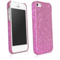 BoxWave Glamour & Glitz Apple iPhone 5 Case - Slim Snap-On Glitter Case, Fun Colorful Sparkle Case for your Apple iPhone 5! - Apple iPhone 5 Cases and Covers (Princess Pink) BoxWave Glamour & Glitz Apple iPhone 5 Case - Slim Snap-On Glitter Case, Fun Colorful Sparkle Case for your Apple iPhone 5! - Apple iPhone 5 Cases and Covers (Princess Pink)