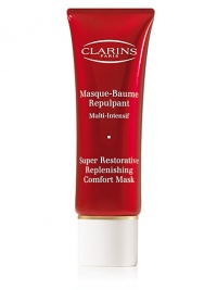 A replenishing mask that represents another effective way to experience the line prevention, anti-wrinkle and contour lift of the Super Restorative Line. To be used regularly with Super Restorative skin care, or on it's own to boost the results. 2.5 oz. A replenishing mask that represents another effective way to experience the line prevention, anti-wrinkle and contour lift of the Super Restorative Line. To be used regularly with Super Restorative skin care, or on it's own to boost the results. 2.5 oz.