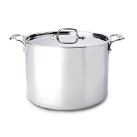 Highly versatile, the stockpot is essential to the well-equipped kitchen, allowing you to sauté or brown, then add liquids for stocks, soups and stews. Its size easily accommodates many ears of corn, lobster, a big batch of chili or braised lamb shanks. Highly versatile, the stockpot is essential to the well-equipped kitchen, allowing you to sauté or brown, then add liquids for stocks, soups and stews. Its size easily accommodates many ears of corn, lobster, a big batch of chili or braised lamb shanks.