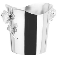 Inspired from Japanese, naturalistic art, the glistening Christofle silver Belle Epoque barware collection has delicate flower details. Inspired from Japanese, naturalistic art, the glistening Christofle silver Belle Epoque barware collection has delicate flower details.