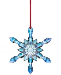 Baccarat elevates the natural beauty of the season in a snowflake ornament that rivals the real thing. Elaborate faceted detail in iridescent crystal radiates timeless splendor. Baccarat elevates the natural beauty of the season in a snowflake ornament that rivals the real thing. Elaborate faceted detail in iridescent crystal radiates timeless splendor.