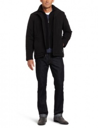 Perry Ellis Men's Tall Microfiber Open Bottom Jacket Perry Ellis Men's Tall Microfiber Open Bottom Jacket