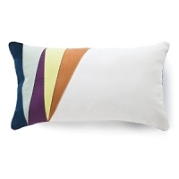DIANE von FURSTENBERG Print Color Block Decorative Pillow