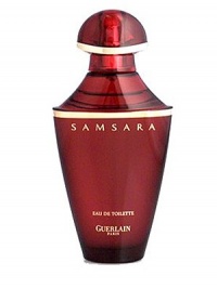 Sanskrit for the cycle of birth and rebirth, this oriental fragrance rejuvenates the senses with an inspiring woody floral blend of ylang-ylang top notes and jasmine over a warm base of sandalwood. 3.4 oz. Made in France. Sanskrit for the cycle of birth and rebirth, this oriental fragrance rejuvenates the senses with an inspiring woody floral blend of ylang-ylang top notes and jasmine over a warm base of sandalwood. 3.4 oz. Made in France.