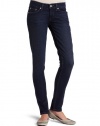 Levi's Juniors 524 Low Rise Skinny Jean, Denim Belief, 5 Medium