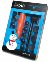 Have fun and memorable times creating a snowman with this snowman kit by Travel Gear.