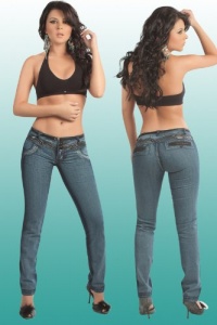 Shapewear women's Jeans INDRA-WOMEN-JEAN-BUTT LIFT- BLUE JEAN. Jeans Ankle Length Footless Pantyhose Legging Tight Skinny Slim Jeans deportivo reductor moldeador Shapewear women's Jeans INDRA-WOMEN-JEAN-BUTT LIFT- BLUE JEAN. Jeans Ankle Length Footless Pantyhose Legging Tight Skinny Slim Jeans deportivo reductor moldeador