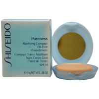 Shiseido Pureness Matifying Compact Oil Free Foundation for Women, 5 Ounce Shiseido Pureness Matifying Compact Oil Free Foundation for Women, 5 Ounce