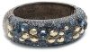 Judith Leiber Jewelry Fancy Cut and Swarovski Pave Magnetic Closure Cuff Bracelet