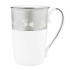 Lenox Bellina Bone China Platinum Banded Accent Mug