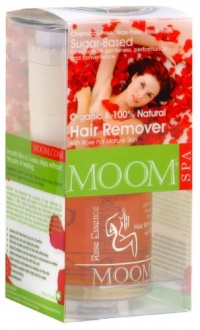 MOOM® Botanical Hair Removal Kit with Rose Essence for Dry Skin 6 Ounces MOOM® Botanical Hair Removal Kit with Rose Essence for Dry Skin 6 Ounces