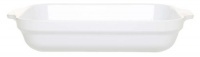 Emile Henry 13-by-10-Inch Lasagna Baker, White Emile Henry 13-by-10-Inch Lasagna Baker, White