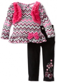 Nannette Baby-Girls Infant 2 Piece Zig Zag Pant Set, Pink, 24 Months Nannette Baby-Girls Infant 2 Piece Zig Zag Pant Set, Pink, 24 Months