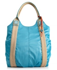 Pack up and go wherever the day may take you with this island-inspired Tyler Rodan tote that goes from rooftop party to backyard barbeque. Ultra-spacious interior features plenty of pockets for easy organization, while the top zipper closure ensures belongings stay safe. Pack up and go wherever the day may take you with this island-inspired Tyler Rodan tote that goes from rooftop party to backyard barbeque. Ultra-spacious interior features plenty of pockets for easy organization, while the top zipper closure ensures belongings stay safe.
