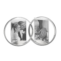 Nambé Forever Double Frame, 5 x 7 Nambé Forever Double Frame, 5 x 7