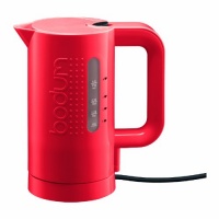 Bodum Bistro 17-Ounce Mini Cordless Electric Water Kettle, Red Bodum Bistro 17-Ounce Mini Cordless Electric Water Kettle, Red