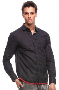 Armani Exchange Wax Coated Utility Shirt Armani Exchange Wax Coated Utility Shirt
