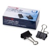 Officemate Small Binder Clips, Black, 12 Boxes of 1 Dozen Each (144 Total) (99020)