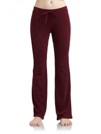 THE LOOKElastic drawstring frontRelaxed legsTHE FITRise, about 9Inseam, about 30THE MATERIALCotton/rayonCARE & ORIGINMachine washImported THE LOOKElastic drawstring frontRelaxed legsTHE FITRise, about 9Inseam, about 30THE MATERIALCotton/rayonCARE & ORIGINMachine washImported