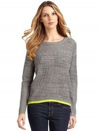 THE LOOKAllover knit constructionContrast trimTHE FITAbout 25 from shoulder to hemTHE MATERIALAcrylicCARE & ORIGINDry cleanImportedModel shown is 5'9 (175cm) wearing US size Small.This item was originally available for purchase at Saks Fifth Avenue OFF 5TH stores. THE LOOKAllover knit constructionContrast trimTHE FITAbout 25 from shoulder to hemTHE MATERIALAcrylicCARE & ORIGINDry cleanImportedModel shown is 5'9 (175cm) wearing US size Small.This item was originally available for purchase at Saks Fifth Avenue OFF 5TH stores.