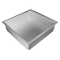 Fat Daddio's Anodized Aluminum Square Cake Pan, 7 Inch x 7 Inch x 2 Inch Fat Daddio's Anodized Aluminum Square Cake Pan, 7 Inch x 7 Inch x 2 Inch