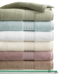 Live in the lap of luxury. This bath sheet from Hotel Collection gives a spa-like feel to your bathroom with ultra-soft, pure Turkish cotton. Choose from six muted hues. Live in the lap of luxury. This bath sheet from Hotel Collection gives a spa-like feel to your bathroom with ultra-soft, pure Turkish cotton. Choose from six muted hues.