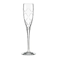 Diamond-shaped cuts delicately catch the light in these classic flutes from kate spade. Diamond-shaped cuts delicately catch the light in these classic flutes from kate spade.
