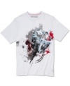 Bring the thunder to your weekend wardrobe with this high-impact graphic tee from Sean John.