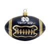 Mouth-blown and hand-painted from the finest artists in Poland, this Joy to the World Notre Dame Football ornament makes a great gift for alumni and fans of the Fighting Irish.