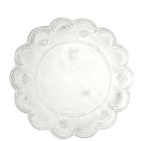 Vietri Incanto White Lace Service Plate/Charger 13.25 in D (Set of 2) Vietri Incanto White Lace Service Plate/Charger 13.25 in D (Set of 2)