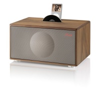 GenevaSound M HiFi Docking Station with FM and Alarm for iPod/iPhone (Walnut)