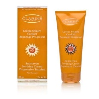 clarins sunscreen soothing cream progressive tanning spf 20 clarins sunscreen soothing cream progressive tanning spf 20