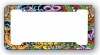 Colorfull Tatoo Art License Plate Frame perfect for your Car Truck Auto RV SUV